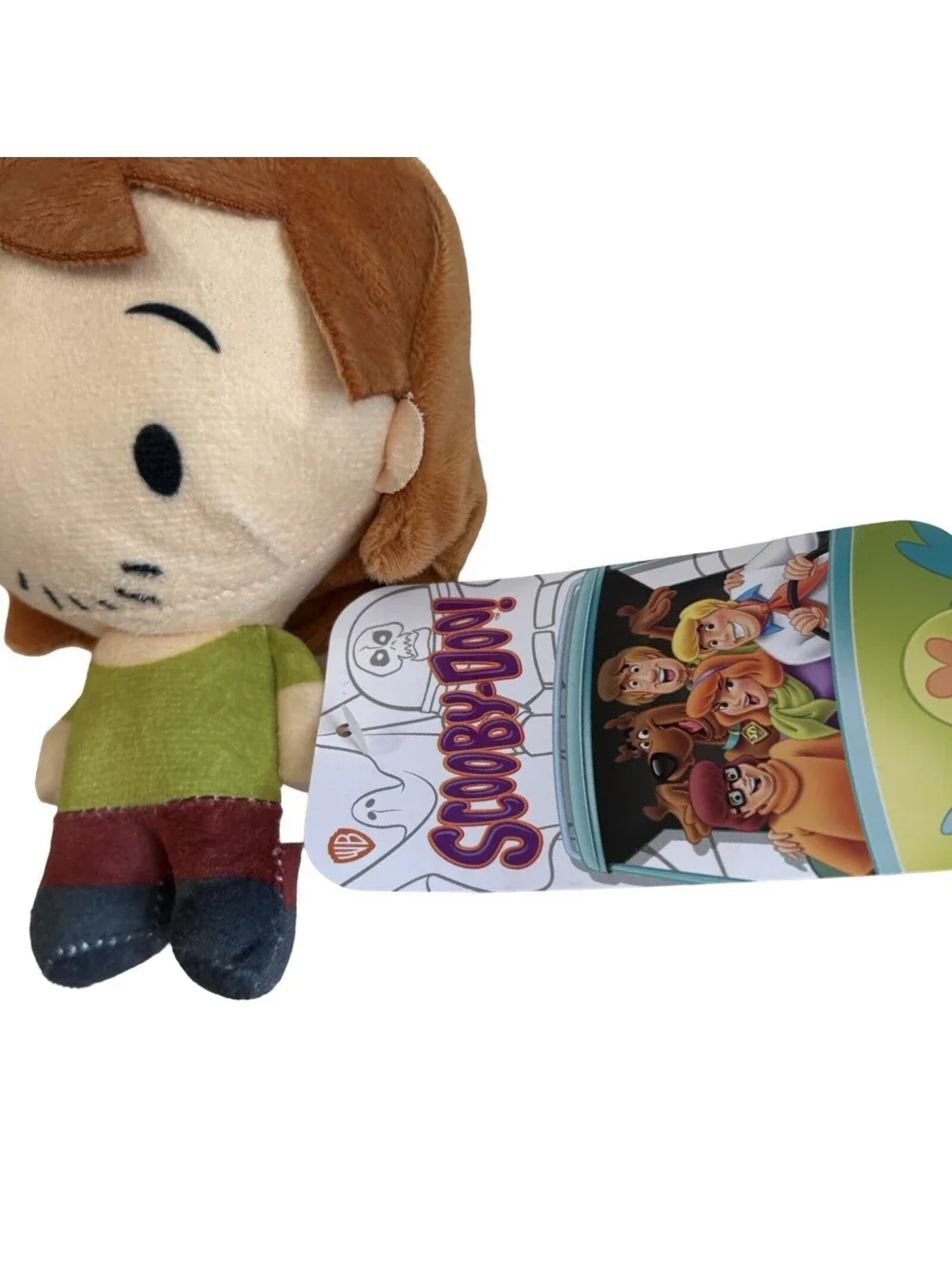 Scooby-Doo Chibi Shaggy Plush 7” Toy Factory Cartoon Doll NWT Collectible